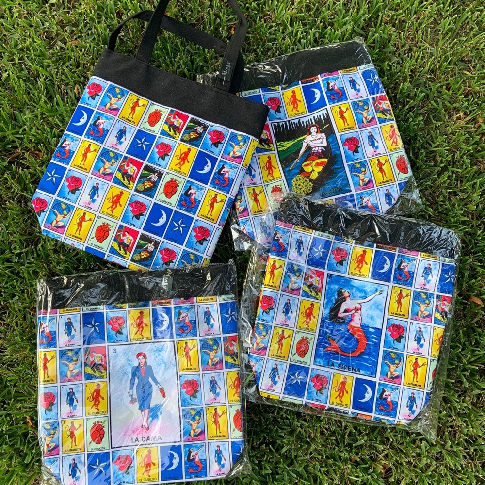 Lotería tote bag